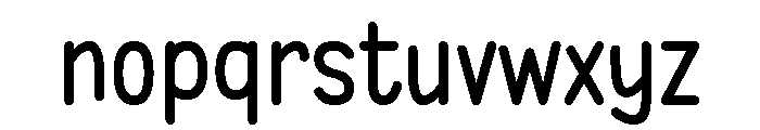Mama Smile Font LOWERCASE