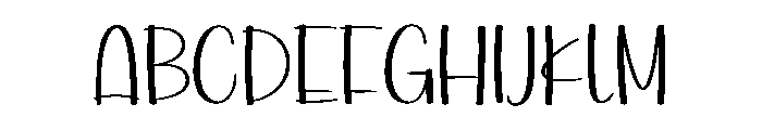 Mama Snows Font UPPERCASE