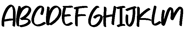 Mama Vibes Font UPPERCASE