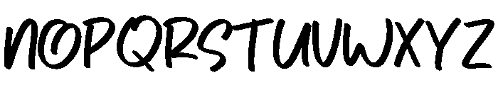 Mama Vibes Font UPPERCASE