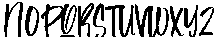 Mamaku Regular Font UPPERCASE