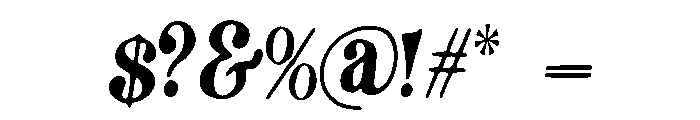 Mamey_Sapote Font OTHER CHARS