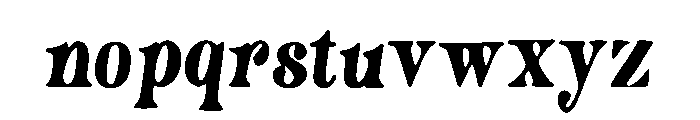Mamey_Sapote Font LOWERCASE