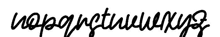 Mami Hot Font LOWERCASE