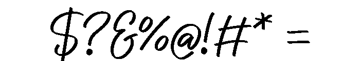 Mami Tobrut Font OTHER CHARS