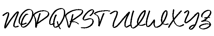 Mami Tobrut Font UPPERCASE