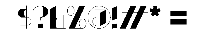 Manarox Font OTHER CHARS
