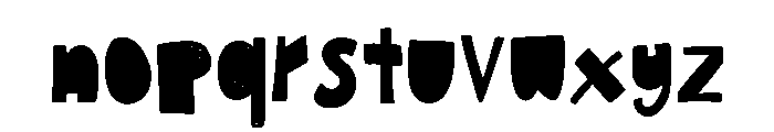 Manchise Regular Font LOWERCASE