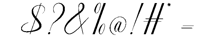 Manda Amora Font OTHER CHARS