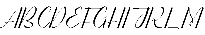 Manda Amora Font UPPERCASE