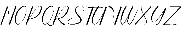 Manda Amora Font UPPERCASE