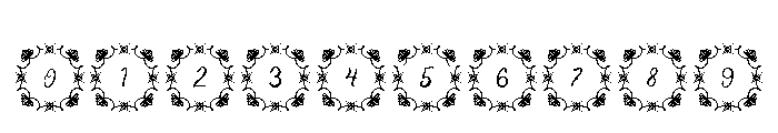 Mandala Tear Font OTHER CHARS