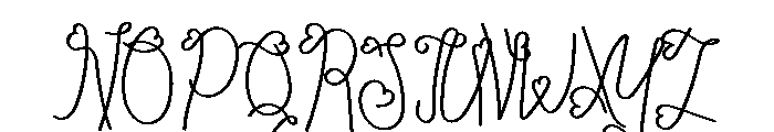 Mandala1 Font UPPERCASE