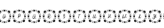 MandalaTearRegular Font UPPERCASE