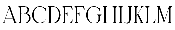 Mandiry Font UPPERCASE