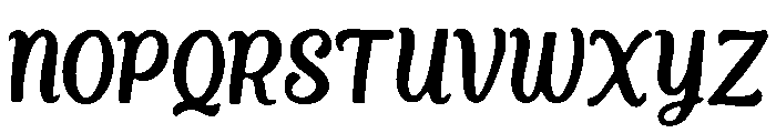 Mandola Font UPPERCASE