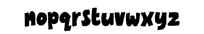Mandy Font LOWERCASE