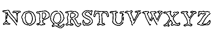 Mangaba Font UPPERCASE