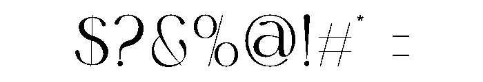 Mangli Font OTHER CHARS