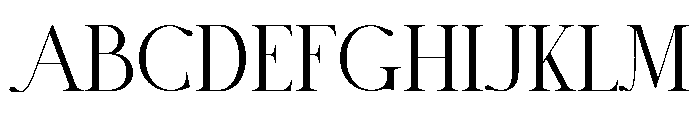 Mangli Font UPPERCASE
