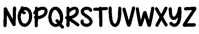 Mango Day Bold Font UPPERCASE