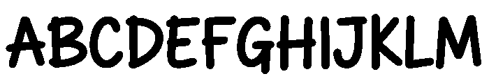 Mango Day Duo1 Font UPPERCASE