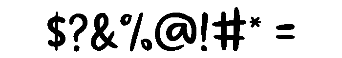 Mango Day Font OTHER CHARS
