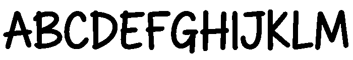 Mango Day Font UPPERCASE