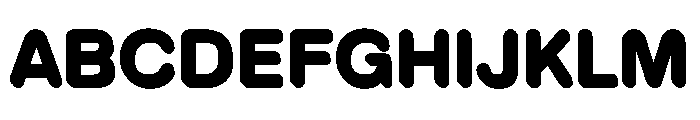 Mango Marshmallow Font UPPERCASE