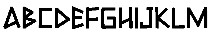 Mango Snack Regular Font UPPERCASE