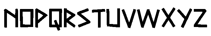 Mango Snack Regular Font UPPERCASE