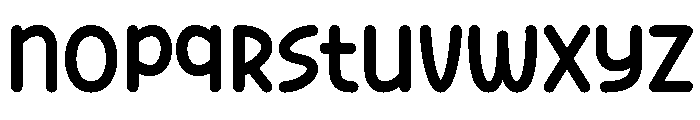 Mango Variety Font LOWERCASE