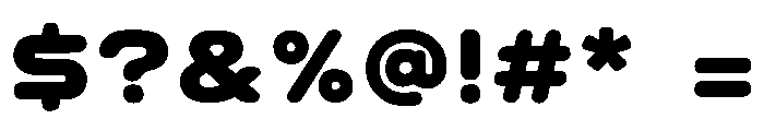 Mango Zone Font OTHER CHARS