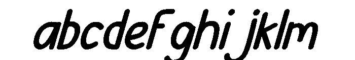 MangoNotes Italic FONT