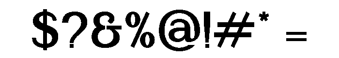Manguesy-Black Font OTHER CHARS