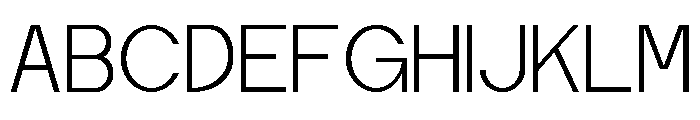 Manguesy Extra Light Font UPPERCASE