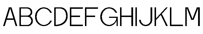Manguesy-ExtraLight Font UPPERCASE
