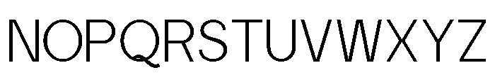 Manguesy-ExtraLight Font UPPERCASE