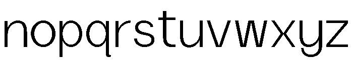 Manguesy-ExtraLight Font LOWERCASE