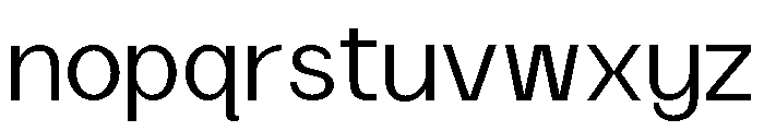 Manguesy-Regular Font LOWERCASE