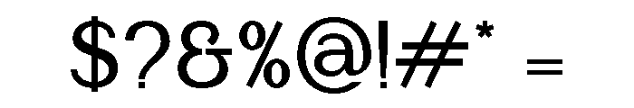 Manguesy-SemiBold Font OTHER CHARS