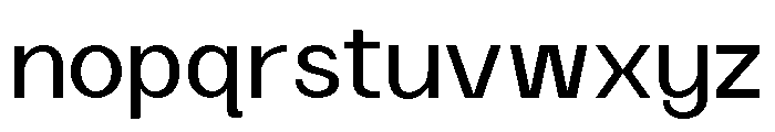 Manguesy-SemiBold Font LOWERCASE