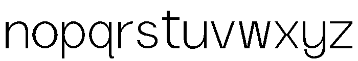 Manguesy-Thin Font LOWERCASE