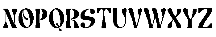 Mangut Regular Font UPPERCASE