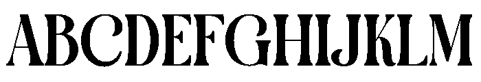 Manillo Font UPPERCASE