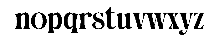 Manillo Font LOWERCASE