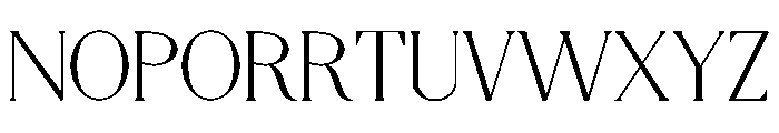 Maning moon Font LOWERCASE