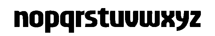 Maniqen Font LOWERCASE