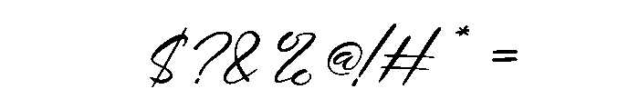 Manjur Neimah Regular Font OTHER CHARS