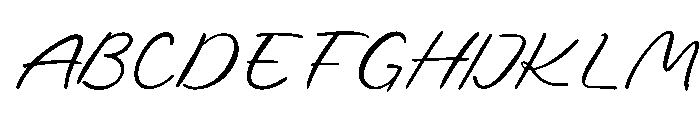 Manjur Neimah Regular Font UPPERCASE